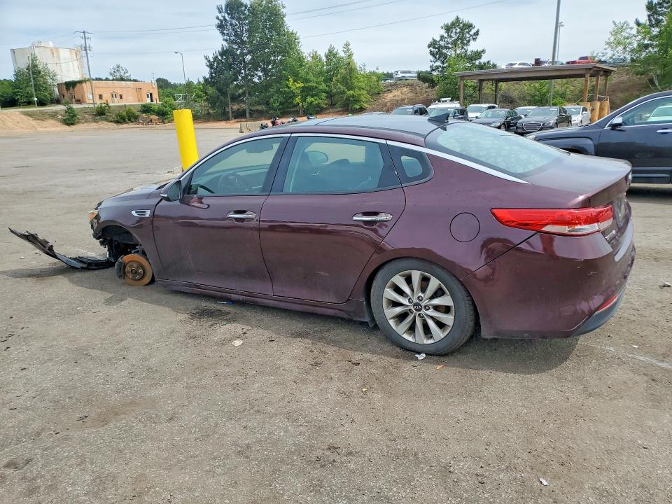 2016 Kia Optima VIN 5XXGU4L38GG120363 COPART salvage auction — FRONT END, Sc - Cert Of Title-Salvage, sold $1,050 on 2026-07-10 (photo 2)