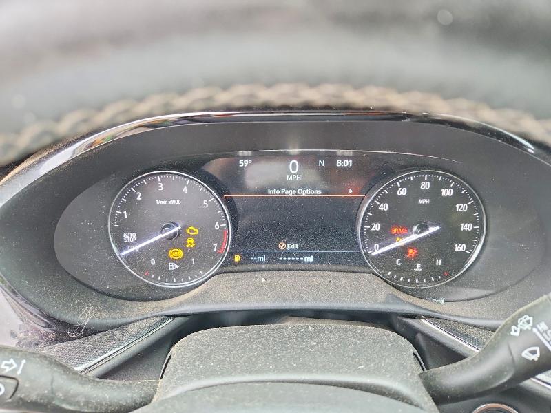 2022 Buick Envision VIN LRBFZNR41ND160843 COPART salvage auction — FRONT END, Va - Cert Of Title - Salvage, sold $1,200 on 2026-07-27 (photo 9)
