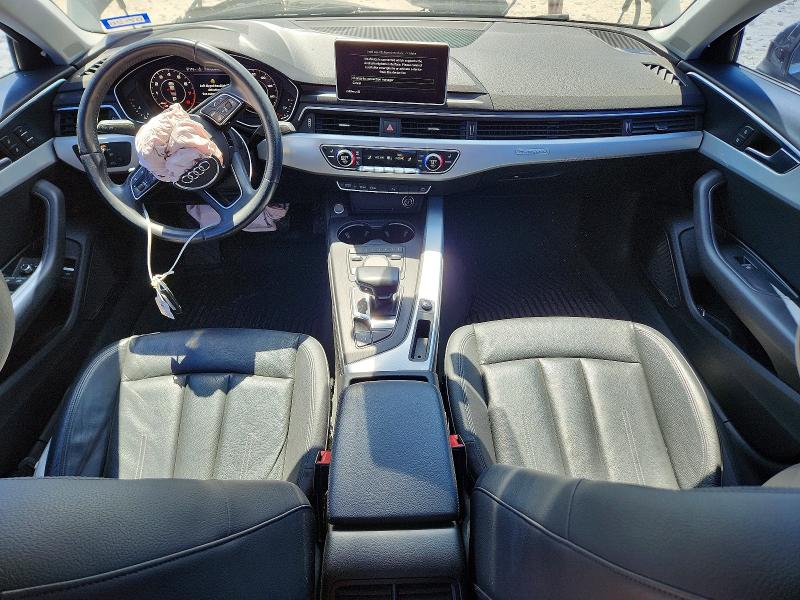 2017 Audi A4 VIN WAUENAF42HN003291 COPART salvage auction — FRONT END, TX - SALVAGE VEHICLE TITLE, sold $2,700 on 2026-07-16 (photo 8)