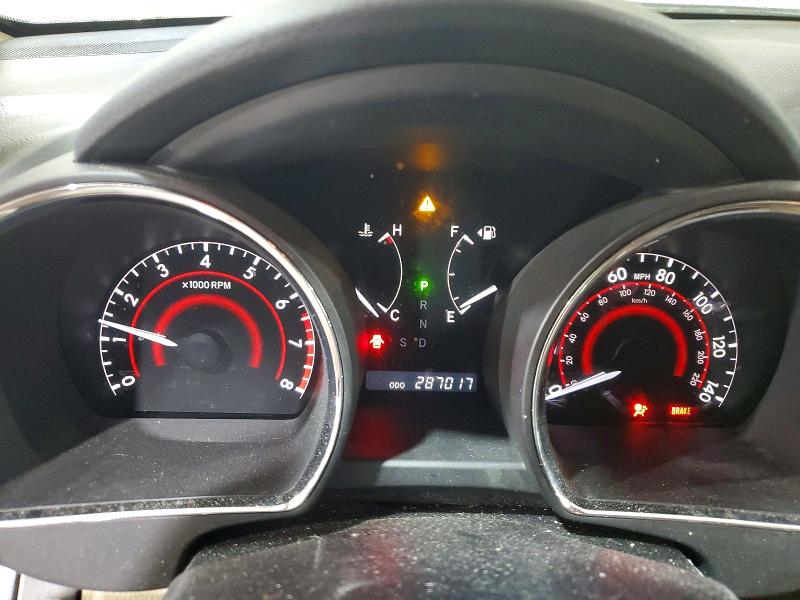 2011 Toyota Highlander VIN 5TDBK3EH6BS055765 COPART salvage auction — FRONT END, Ga - Cert Of Title-Salvage, sold $1,700 on 2026-07-07 (photo 9)