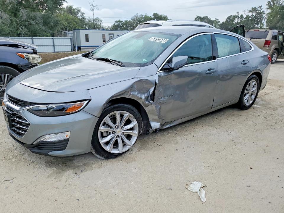 2025 Chevrolet Malibu limited VIN 1G1ZD5ST6SF129112 COPART salvage auction — FRONT END, MO - CERTIFICATE OF TITLE (P), sold $8,100 on 2026-08-24 (photo 1)