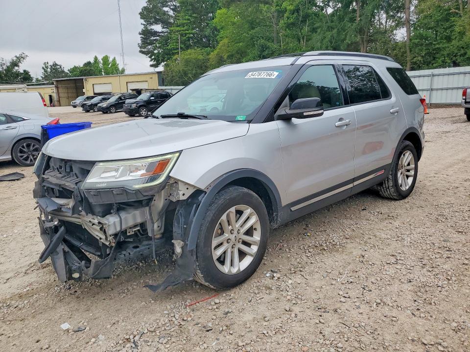 2017 Ford Explorer VIN 1FM5K7D8XHGA44885 COPART salvage auction — FRONT END, Nc - Salvage Certificate Of Title, sold $3,100 on 2026-07-03 (photo 1)