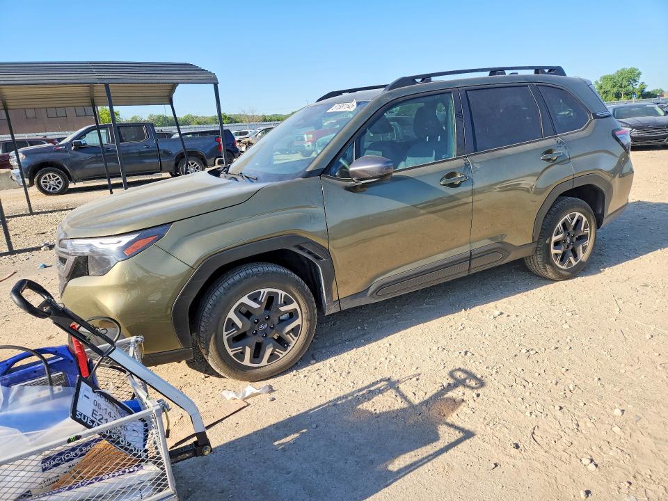 2026 Subaru Forester VIN 4S4SLDB66T3088060 COPART salvage auction — HAIL, Ks - Cert Of Title-Salvage, sold $19,600 on 2026-07-28 (photo 1)