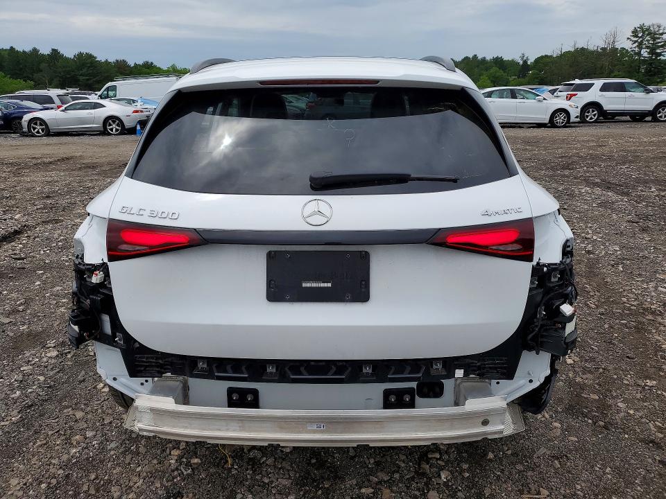 2025 Mercedes-benz Glc VIN W1NKM4HBXSF265964 COPART salvage auction — SIDE, Md - Cert Of Salvage > 75% Damage, sold $17,900 on 2026-07-27 (photo 6)