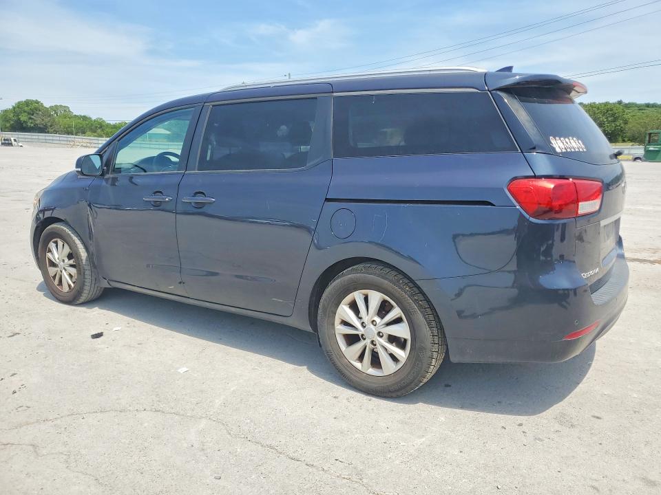 2016 Kia SEDONA VIN KNDMB5C11G6105666 COPART salvage auction — SIDE, Tn - Certificate Of Title, sold $1,150 on 2026-07-22 (photo 2)