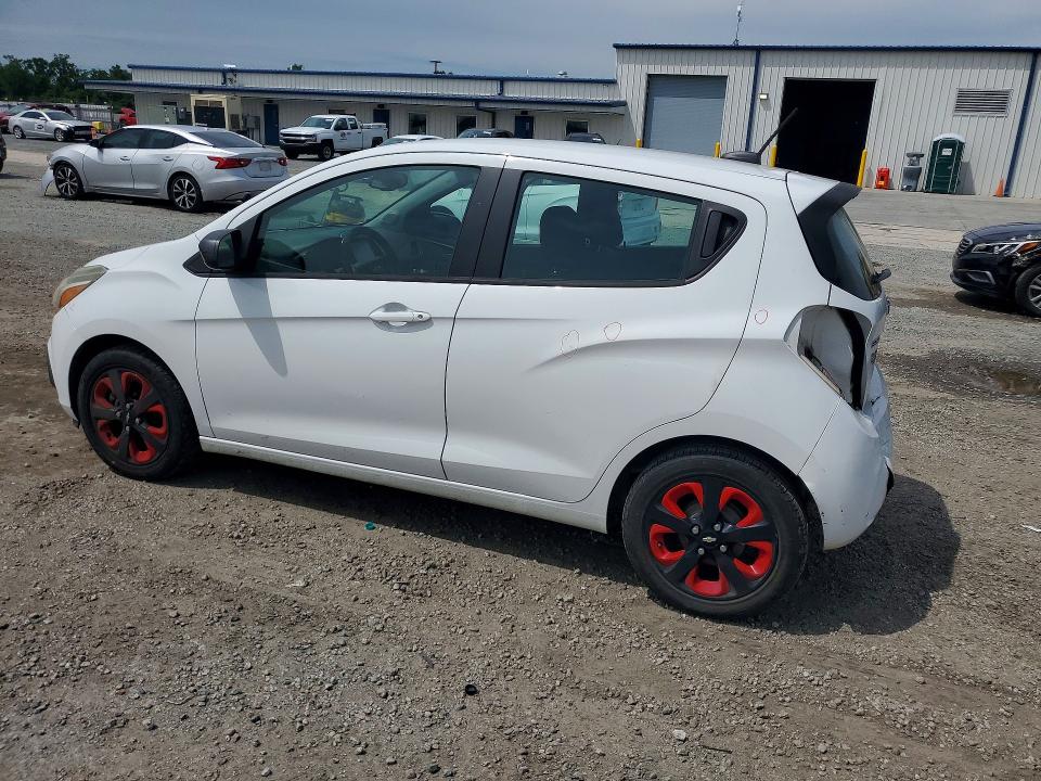 2017 Chevrolet Spark VIN KL8CB6SAXHC757796 COPART salvage auction — REAR END, Nc - Salvage Certificate Of Title, sold $300 on 2026-07-27 (photo 2)