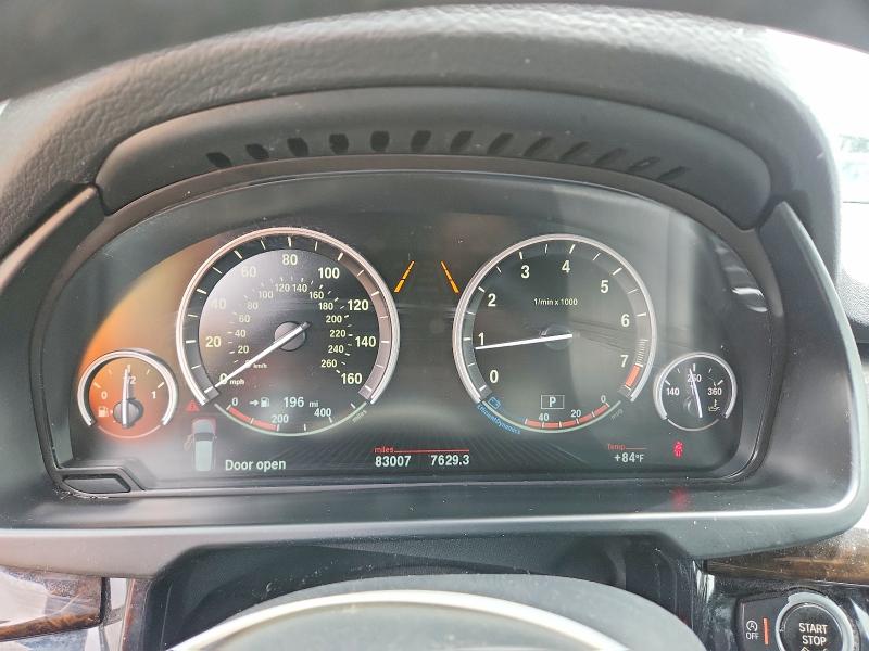 2018 BMW X5 VIN 5UXKR2C51J0X09070 COPART salvage auction — FRONT END, La - Cert Of Title-Salvage, sold $425 on 2026-07-30 (photo 9)