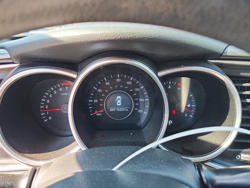2014 Kia VIN 5XXGM4A71EG339068 COPART salvage auction — FRONT END, Mi - Certificate Of Title, sold $625 on 2026-07-02 (photo 9)