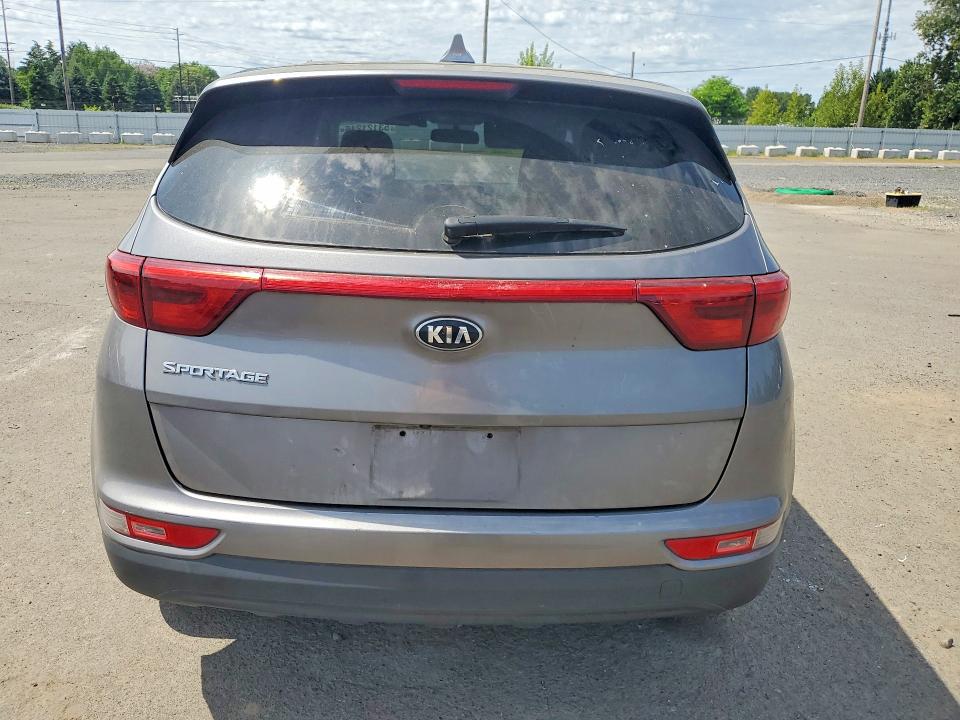 2018 Kia Sportage VIN KNDPMCAC1J7395053 COPART salvage auction — VANDALISM, Or - Salvage Title Certificate, sold $3,050 on 2026-07-06 (photo 6)