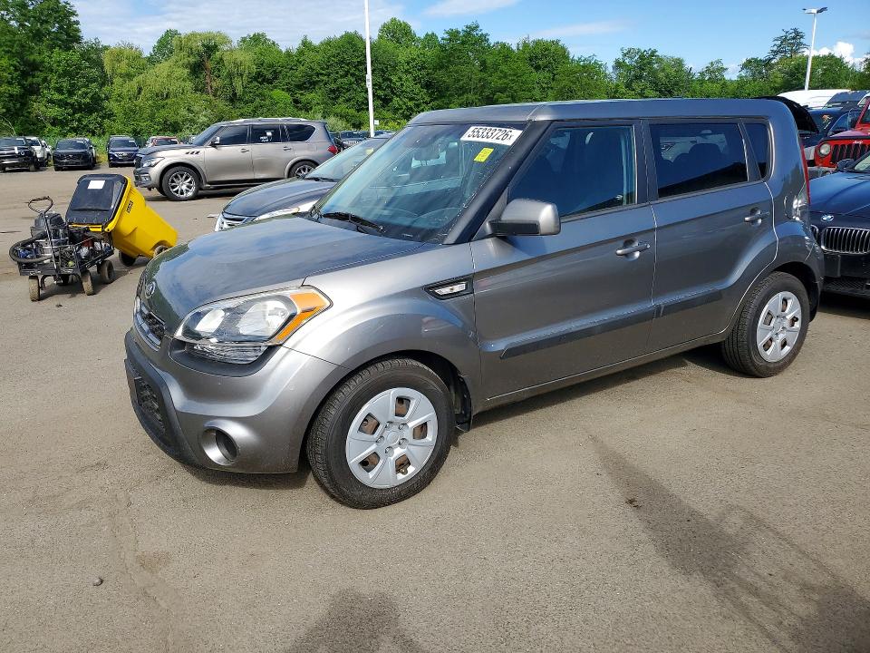 2013 Kia Soul VIN KNDJT2A50D7504529 COPART salvage auction — MINOR DENT/SCRATCHES, Ma - Certificate Of Title (P), sold $1,350 on 2026-07-21 (photo 1)