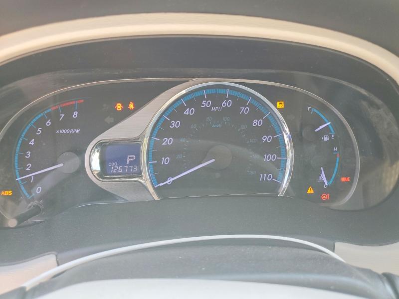 2014 Toyota VIN 5TDYK3DC4ES520628 COPART salvage auction — SIDE, Nc - Salvage Certificate Of Title, sold $4,200 on 2026-07-06 (photo 9)