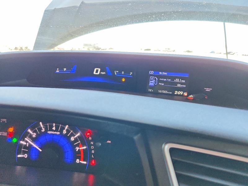 2015 Honda Civic VIN 19XFB2F53FE700193 COPART salvage auction — FRONT END, Ca - Salvage Certificate, sold $1,950 on 2026-07-09 (photo 9)