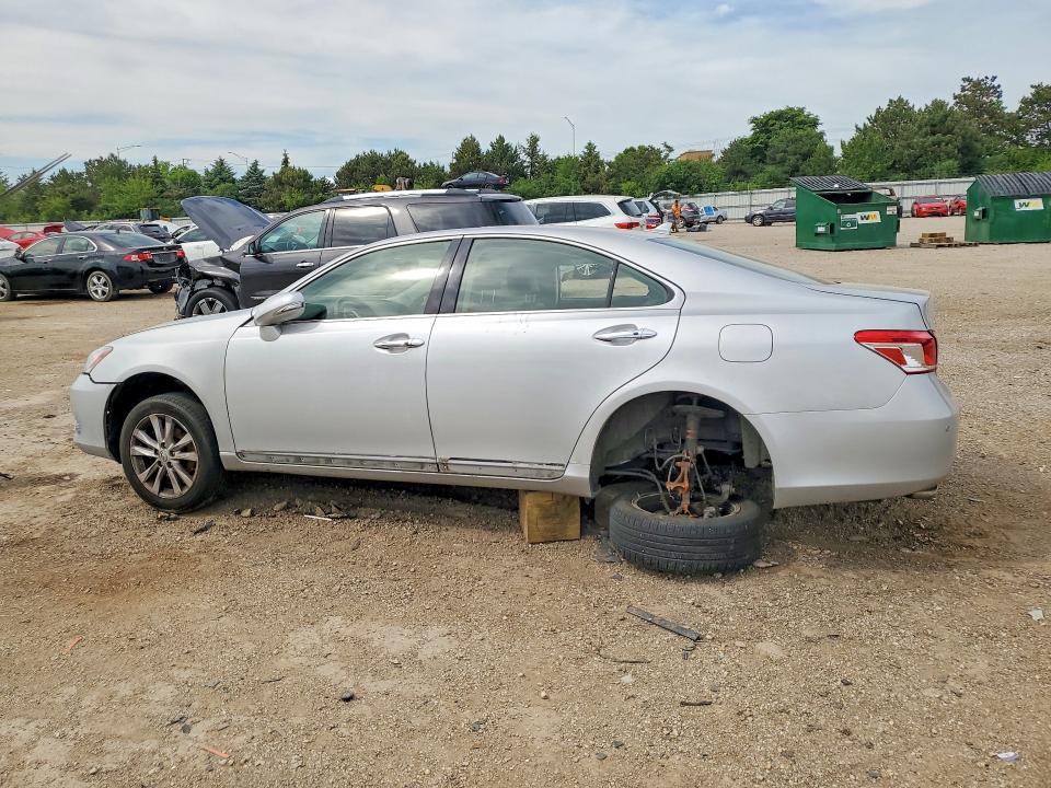 2012 Lexus ES VIN JTHBK1EG4C2495423 COPART salvage auction — SIDE, IL - SALVAGE CERTIFICATE, sold $1,700 on 2026-07-09 (photo 2)