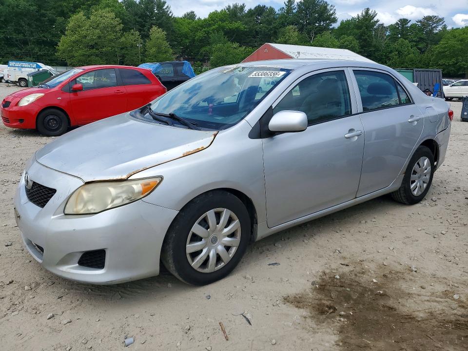 2010 Toyota Corolla VIN 1NXBU4EE5AZ223844 COPART salvage auction — FRONT END, Ma - Certificate Of Title, sold $1,650 on 2026-07-02 (photo 1)
