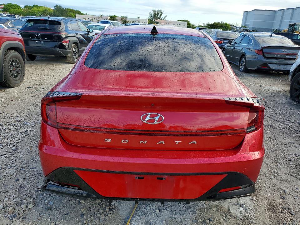 2021 Hyundai Sonata VIN 5NPEL4JAXMH079293 COPART salvage auction — FRONT END, Fl - Certificate Of Destruction, sold $1,350 on 2026-07-13 (photo 6)