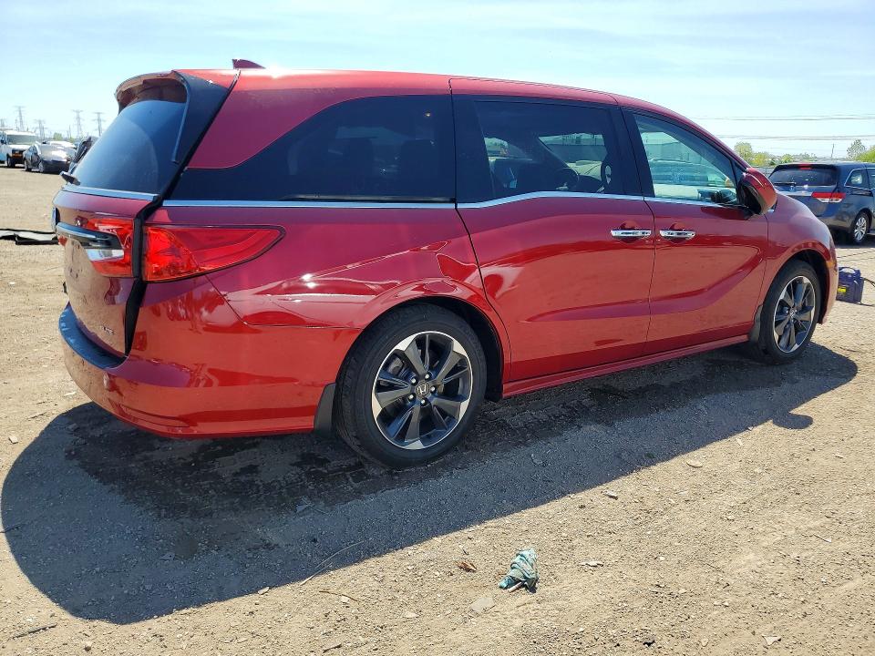2024 Honda VIN 5FNRL6H9XRB003779 COPART salvage auction — SIDE, Il - Salvage Certificate, sold $13,200 on 2026-07-28 (photo 3)