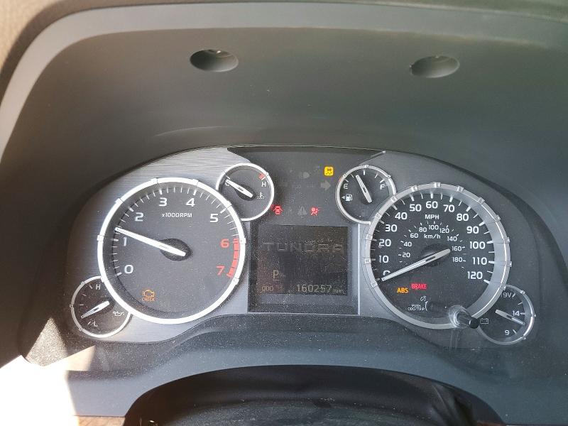 2014 Toyota Tundra VIN 5TFAW5F14EX330075 COPART salvage auction — FRONT END, Tx - Salvage Vehicle Title, sold $12,900 on 2026-07-03 (photo 9)