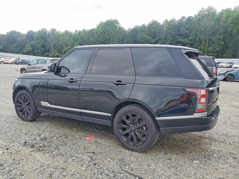 2016 Land rover RANGE ROVER VIN SALGR2PF9GA313961 COPART salvage auction — MECHANICAL, Ga - Certificate Of Title (P), sold $6,400 on 2026-07-08 (photo 2)
