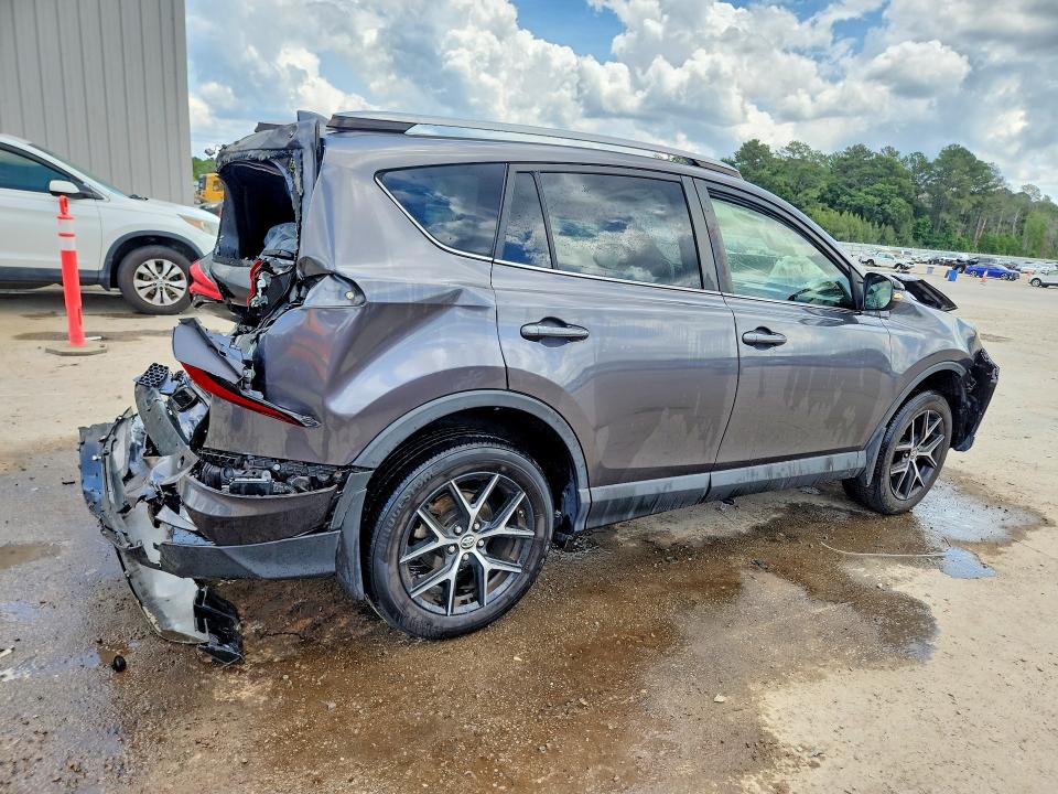 2018 Toyota Rav 4 VIN JTMJFREV6JJ208018 COPART salvage auction — REAR END, Sc - Non-Reb & Rem Salvage Title, sold $2,700 on 2026-07-27 (photo 3)