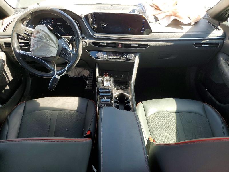 2022 Hyundai VIN 5NPEJ4J29NH138480 COPART salvage auction — FRONT END, Ut - Salvage Certificate, sold $3,850 on 2026-07-27 (photo 8)