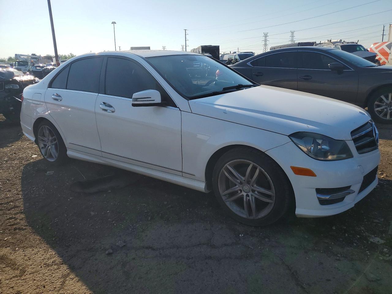 2014 Mercedes-Benz C-Class VIN WDDGF4HB3EG252937 COPART salvage auction — Side, MI - CERTIFICATE OF TITLE, sold $825 on 2026-06-30 (photo 4)