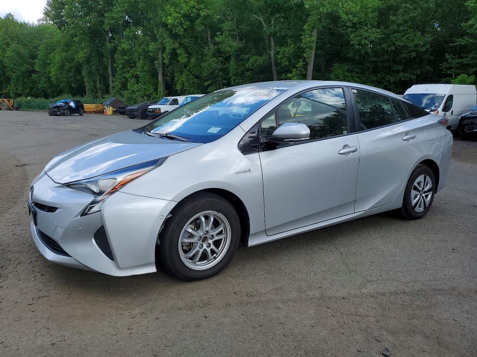 2017 Toyota Prius VIN JTDKBRFU3H3574877 COPART salvage auction — REAR END, Ny - Cert Of Title-Salvage, sold $2,800 on 2026-07-09 (photo 1)