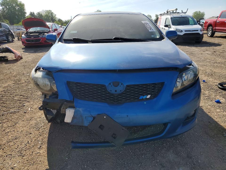 2009 Toyota Corolla VIN JTDBL40E299076153 COPART salvage auction — FRONT END, Il - Salvage Certificate, sold $725 on 2026-07-09 (photo 5)