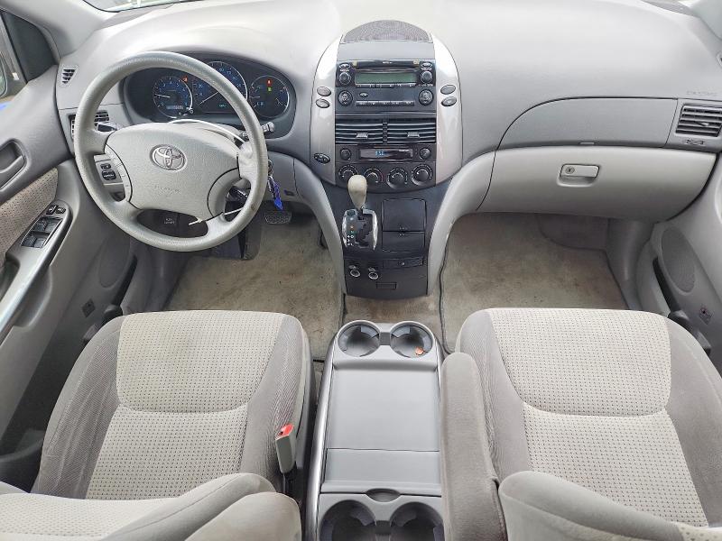 2009 Toyota Sienna VIN 5TDZK23C69S250260 COPART salvage auction — FRONT END, Il - Salvage Certificate, sold $850 on 2026-07-14 (photo 8)