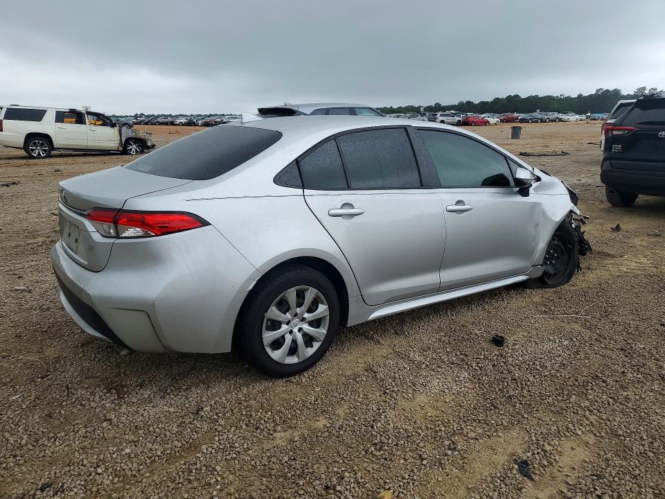 2021 Toyota Corolla VIN JTDEPMAE7MJ141778 COPART salvage auction — FRONT END, Al - Cert Of Title-Salvage Title, sold $1,700 on 2026-07-07 (photo 3)