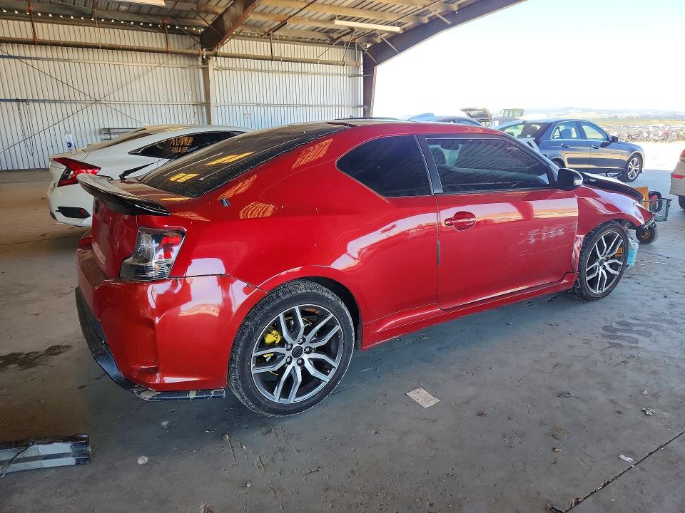 2016 Scion Tc VIN JTKJF5C70GJ026040 COPART salvage auction — FRONT END, Ca - Salvage Certificate, sold $1,000 on 2026-07-09 (photo 3)