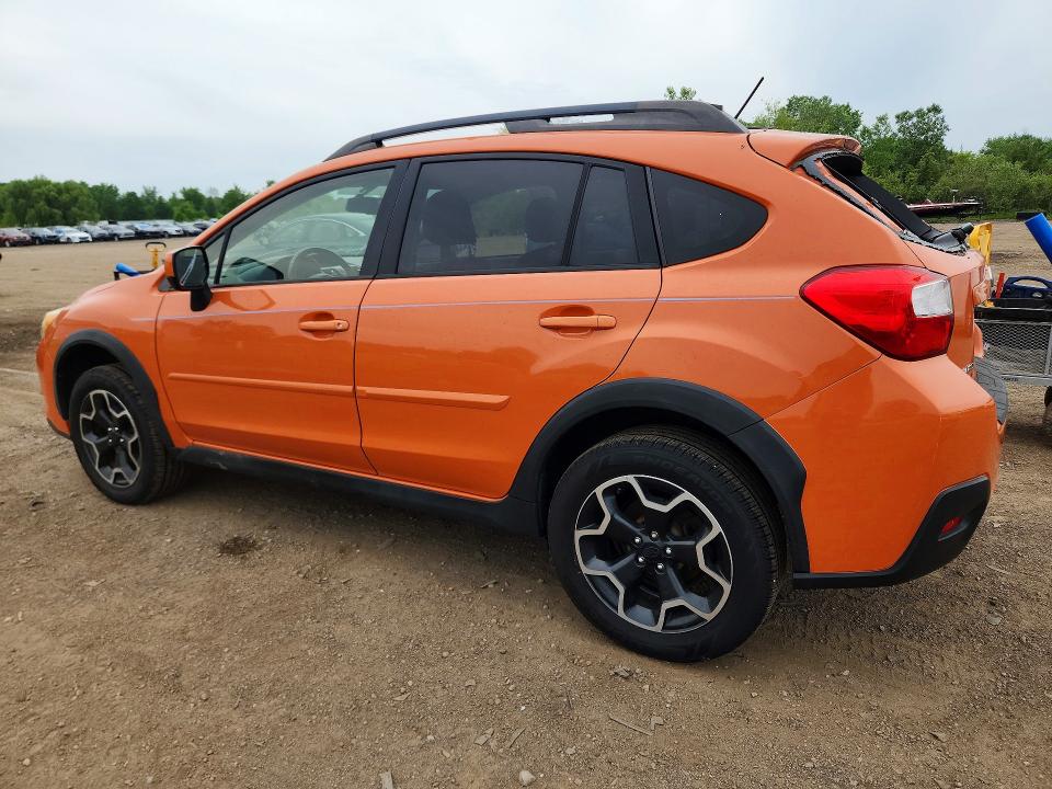 2013 Subaru Xv VIN JF2GPAGC3D2852306 COPART salvage auction — HAIL, Oh - Cert Of Title-Salvage, sold $2,300 on 2026-07-02 (photo 2)
