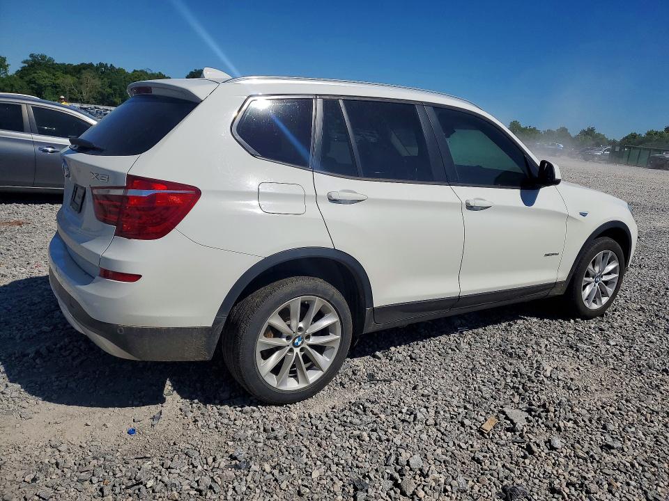 2017 BMW VIN 5UXWZ7C34H0X41714 COPART salvage auction — UNDERCARRIAGE, Al - Cert Of Title-Salvage Title, sold $2,900 on 2026-07-07 (photo 3)