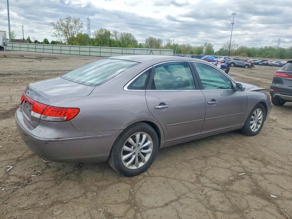 2007 Hyundai Azera VIN KMHFC46F67A141224 COPART salvage auction — FRONT END, Oh - Cert Of Title-Salvage, sold $450 on 2026-07-07 (photo 3)
