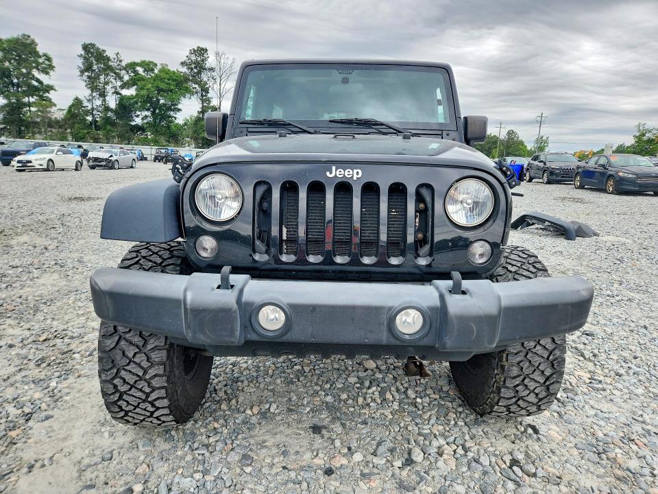 2017 Jeep Wrangler / VIN 1C4BJWDG4HL597700 COPART salvage auction — FRONT END, Ga - Cert Of Title-Salvage, sold $8,300 on 2026-07-09 (photo 5)
