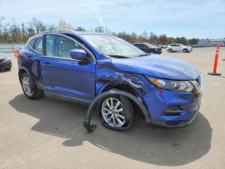 2020 Nissan Rogue sport VIN JN1BJ1CW6LW383717 COPART salvage auction — SIDE, NY - MV-907A SALVAGE CERTIFICATE, sold $2,550 on 2026-07-13 (photo 4)