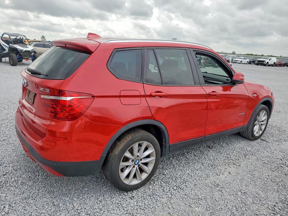 2017 BMW X3 VIN 5UXWZ7C30H0V93822 COPART salvage auction — SIDE, La - Cert Of Title-Salvage, sold $1,100 on 2026-07-13 (photo 3)