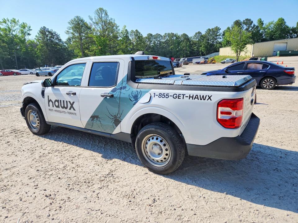 2025 Ford Maverick VIN 3FTTW8A38SRA58282 COPART salvage auction — FRONT END, Nc - Salvage Certificate Of Title, sold $7,300 on 2026-07-31 (photo 2)