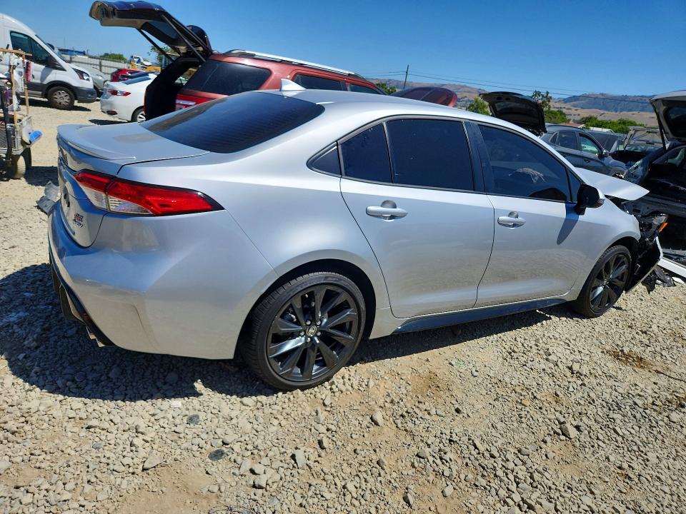 2026 Toyota Corolla VIN JTDBCMFE2T3115910 COPART salvage auction — FRONT END, Ca - Salvage Certificate, sold $9,200 on 2026-07-07 (photo 3)
