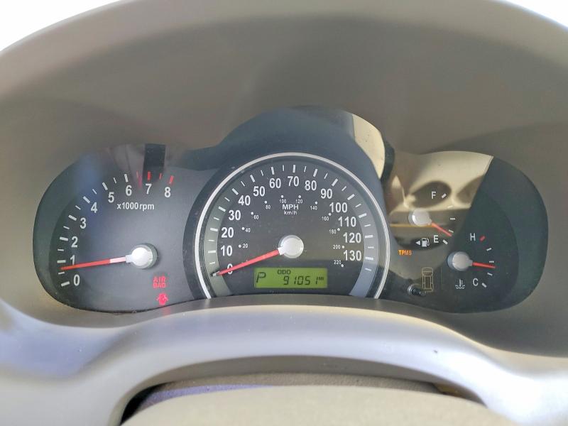 2006 Kia SEDONA VIN KNDMB233366055884 COPART salvage auction — SIDE, Hi - Certificate Of Salvage, sold $1 on 2026-07-20 (photo 9)