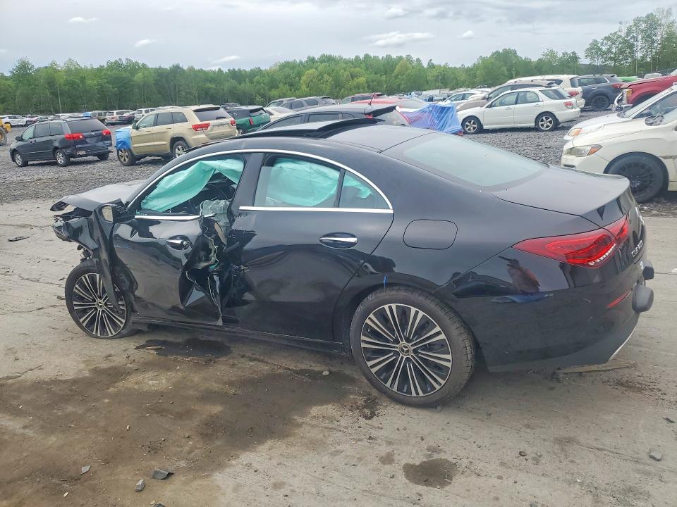 2023 Mercedes-benz Cla-klasse VIN W1K5J4HB7PN405517 COPART salvage auction — FRONT END, Pa - Certificate Of Salvage, sold $2,400 on 2026-07-29 (photo 2)