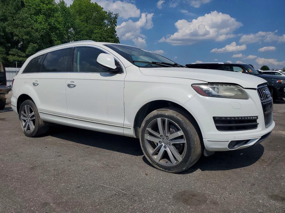 2014 Audi Q7 VIN WA1LMAFE3ED005293 COPART salvage auction — FRONT END, Nc - Dealer Only Clean Title, sold $5,300 on 2026-07-07 (photo 4)