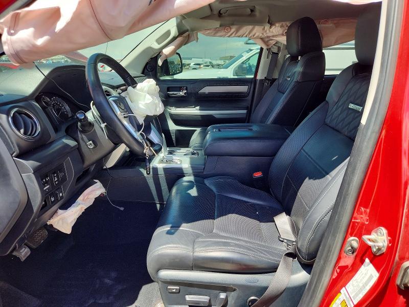2017 Toyota VIN 5TFAW5F14HX656656 COPART salvage auction — FRONT END, Co - Public - Salvage Title, sold $7,500 on 2026-07-16 (photo 7)