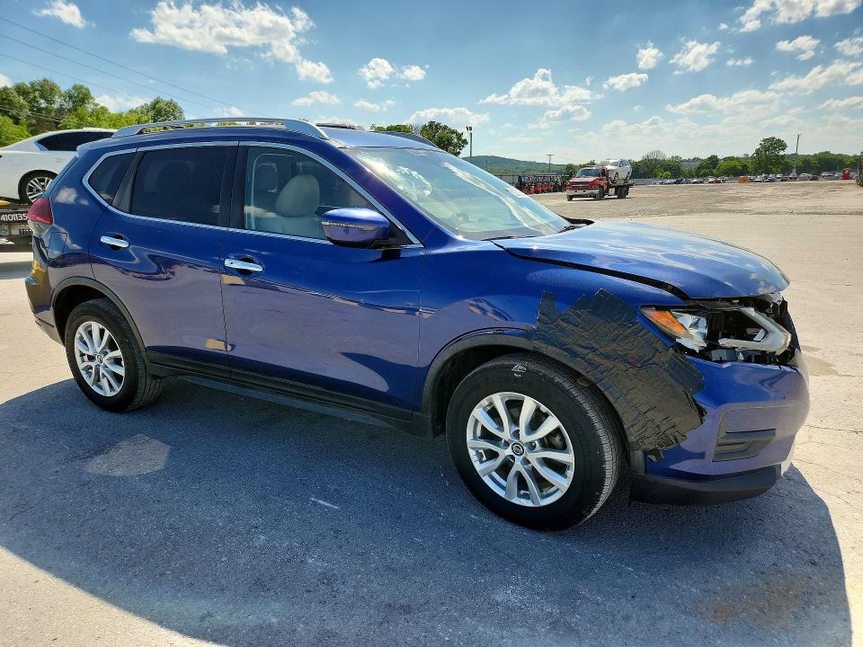 2020 Nissan Rogue VIN JN8AT2MV1LW104547 COPART salvage auction — FRONT END, TN - CERTIFICATE OF TITLE, sold $1,350 on 2026-07-27 (photo 4)