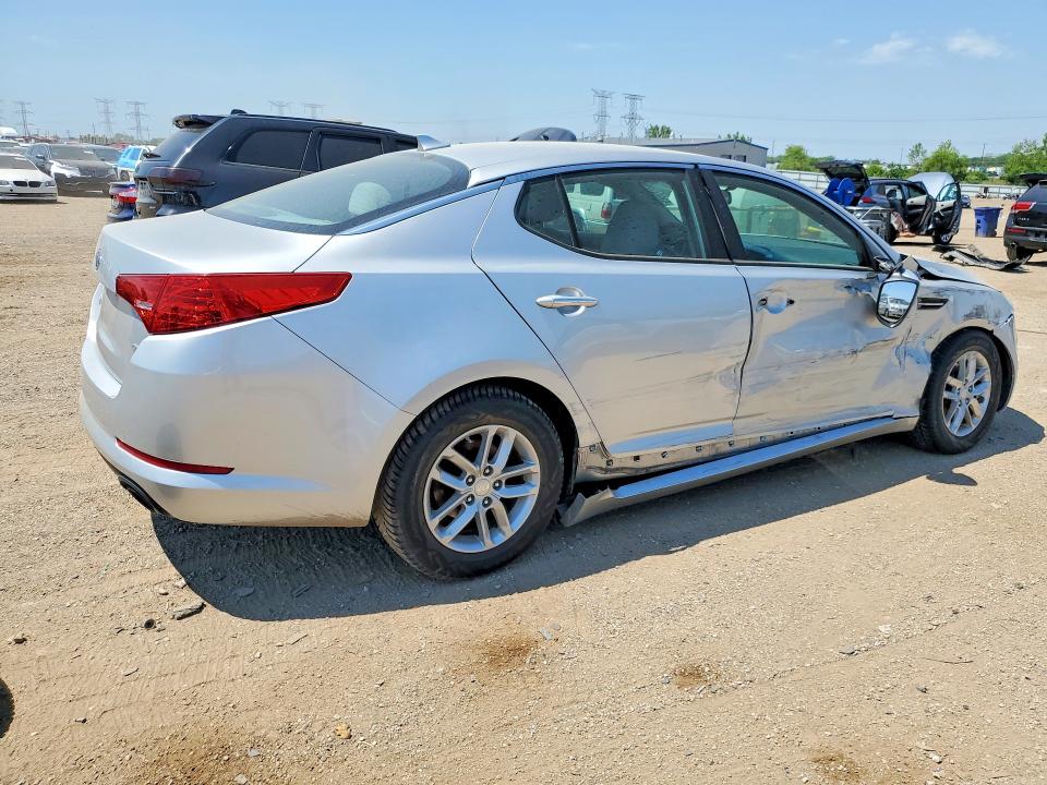 2012 Kia Optima VIN 5XXGM4A78CG034647 COPART salvage auction — SIDE, Il - Salvage Certificate, sold $425 on 2026-07-14 (photo 3)