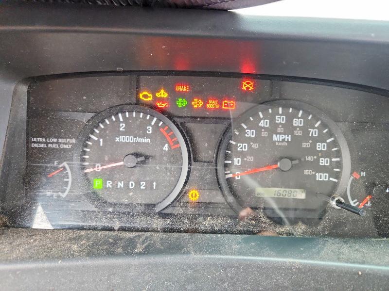 2007 Isuzu Npr VIN JALB4W16677401331 COPART salvage auction — MECHANICAL, Ga - Certificate Of Title, sold $125 on 2026-07-09 (photo 9)