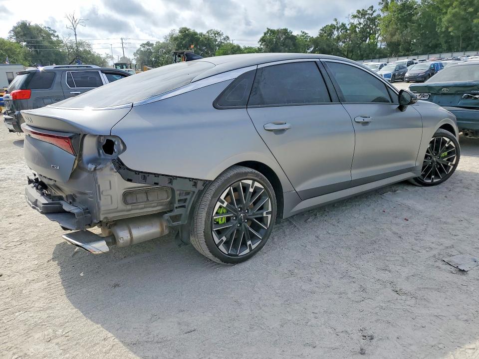 2025 Kia K5 VIN KNAG44J89S5336845 COPART salvage auction — REAR END, Id - Salvage Certificate Of Title, sold $13,100 on 2026-07-28 (photo 3)