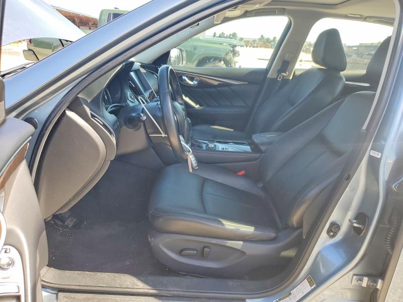 2018 Infiniti Q50 VIN JN1EV7AP2JM364350 COPART salvage auction — FRONT END, Tx - Salvage Vehicle Title, sold $2,850 on 2026-07-31 (photo 7)