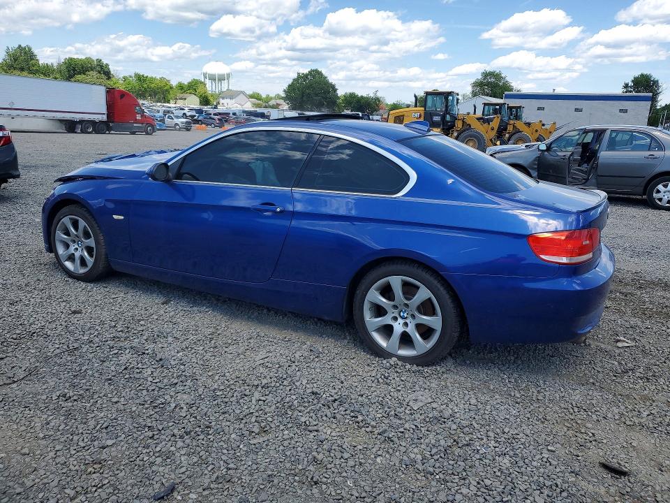2007 BMW 3er VIN WBAWC33557PC87069 COPART salvage auction — FRONT END, Nj - Cert Of Title-Salvage, sold $350 on 2026-07-17 (photo 2)