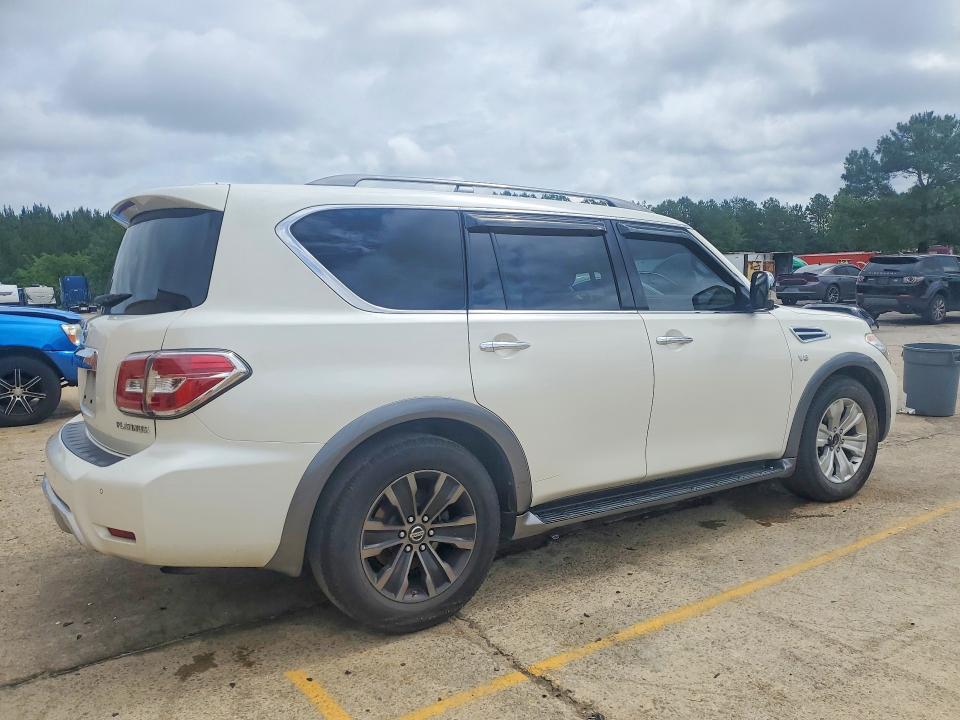 2018 Nissan Armada VIN JN8AY2NC3J9558762 COPART salvage auction — FRONT END, Sc - Cert Of Title-Salvage, sold $9,100 on 2026-07-17 (photo 3)