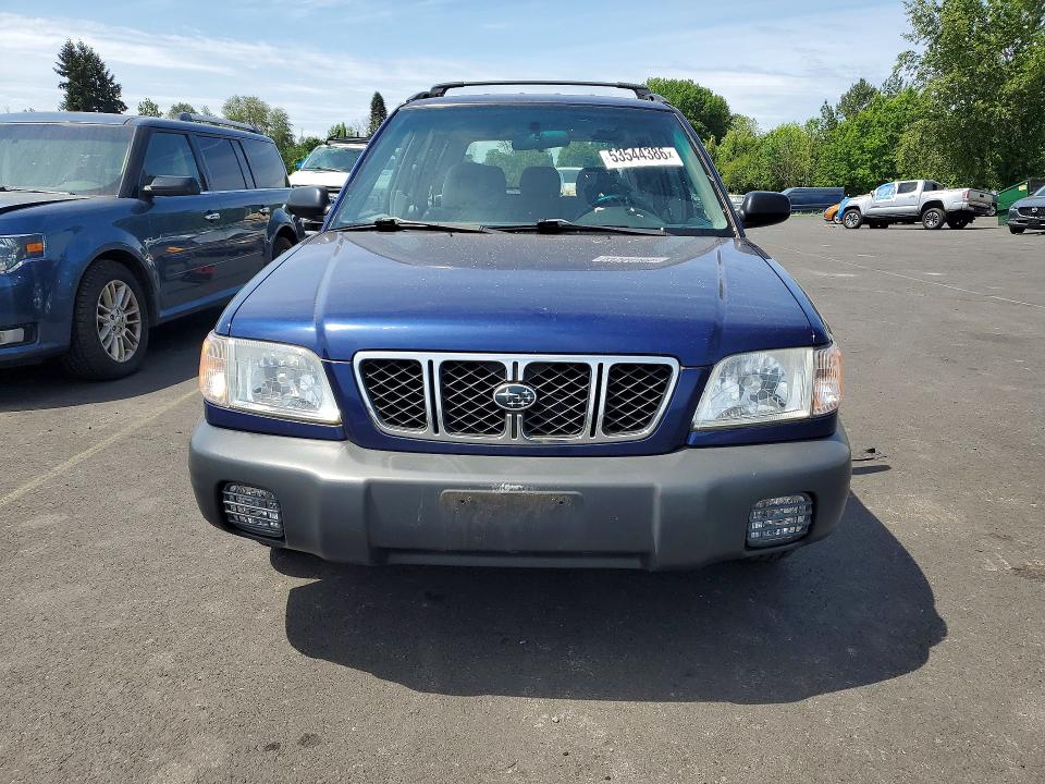 2002 Subaru Forester VIN JF1SF635X2H754907 COPART salvage auction — VANDALISM, Or - Salvage Title Certificate, sold $1,000 on 2026-07-06 (photo 5)